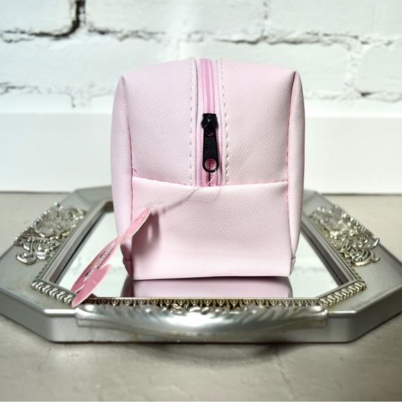 NEW CRÈME Shop Disney Mickey & Minnie Mouse Travel Pouch Pink - Picture 8 of 11